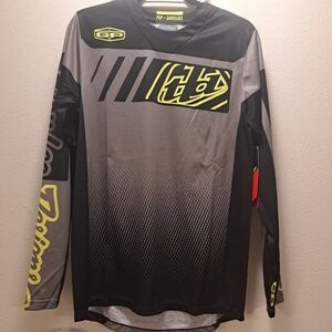 GP Men's Black and Yellow Jersey